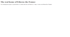 Desktop Screenshot of etheras.com